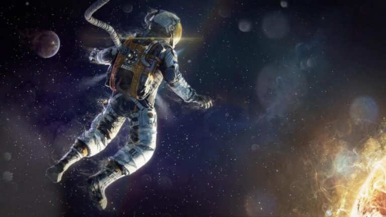 Astronaut in Space - Digital Health in Space