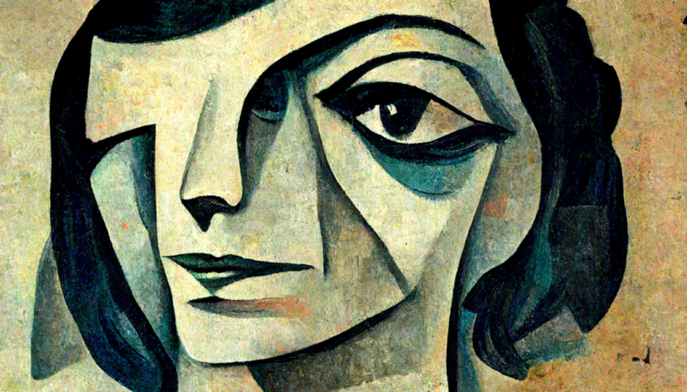 Midjourney text to art algorithm picture Picasso