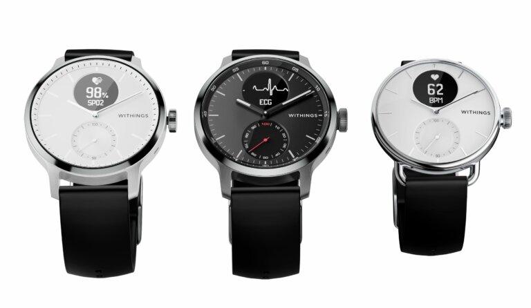 Withings Scanwatch smartwatch wearable tracker sensor