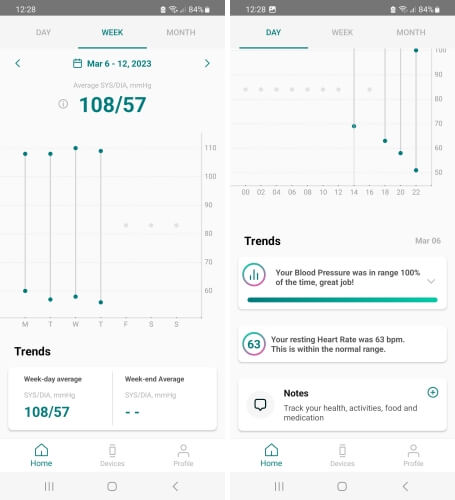 Blood pressure app for fitbit sale